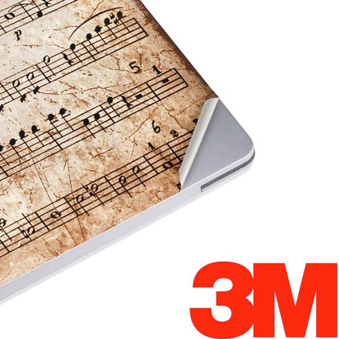 Antique Notes Surface Laptop 2 Skin